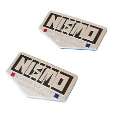Usado, Nismo Old Logo 400R Custom Fender Emblem Badge GT R32 R33 R34 90s Trim x2 comprar usado  Enviando para Brazil