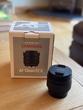 Samyang 12mm autofocus for sale  MARKET DRAYTON
