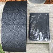 Prada black leather for sale  San Clemente