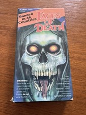Faces Of Death VHS (1990) TESTED/WORKING Horror Rare Tape Original, usado comprar usado  Enviando para Brazil