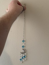 Aquamarine crystal moon for sale  Macon
