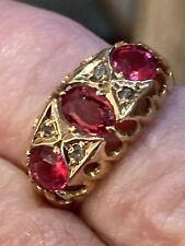 18ct gold ruby for sale  LEE-ON-THE-SOLENT