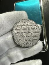 Rare médaille étain d'occasion  Domont