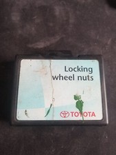 Genuine toyota locking for sale  CREWE