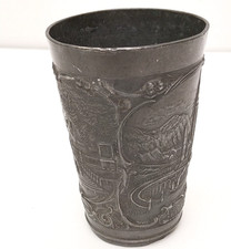 Gobelet verre timballe d'occasion  La Ferrière-sur-Risle