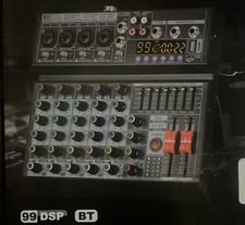 Mezclador compacto profesional para DJ y estudio con USB BT REC 6 canales K-mxerpro segunda mano  Embacar hacia Mexico