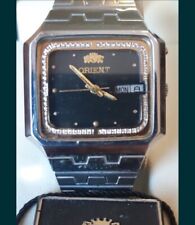 Vintage Orient Freza Japão Relógio de Pulso Cristal Automático 21 Joias Mostrador Preto comprar usado  Enviando para Brazil