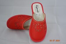 Pantoufles cuir mules d'occasion  Rives