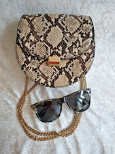 Mango schlangenlederoptik hand gebraucht kaufen  Schwäbisch Hall