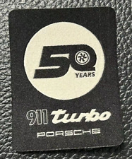 Patch bordado tecido genuíno Porsche Design 911 Turbo 50 anos 4,5cm x 6cm comprar usado  Enviando para Brazil