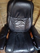 Stunning black ekornes for sale  WEYMOUTH