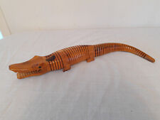 Wooden alligator crocodile for sale  BRIDGEND