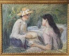 Peinture huile toile d'occasion  Bourges