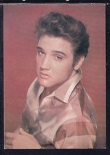 Cartolina cantante elvis usato  Italia