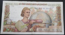 Billet français 10000 d'occasion  Sévérac-le-Château
