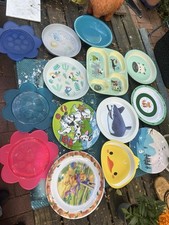 Buntes kindergeschirr set gebraucht kaufen  Isernhagen