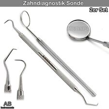 Zahnspiegel zahnsteinkratzer m gebraucht kaufen  Paderborn