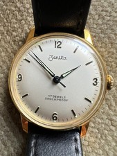 Vintage zentra armbanduhr gebraucht kaufen  Blankenburg