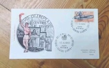 Fdc olimpiadi 1960 usato  Italia