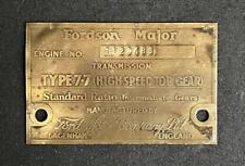 Fordson major type d'occasion  Expédié en Belgium