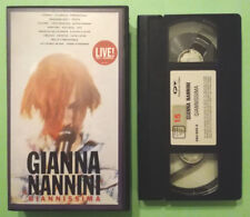 Vhs gianna nannini usato  Ferrara