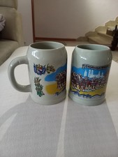 Boccali birra ceramica usato  Novi di Modena