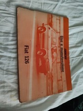 libretto fiat 126 usato  Savona