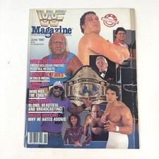 Wwf magazine june for sale  New Hyde Park