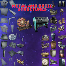 Estruturas Ark Survival Ascended PVE Metal, Industrial e Bob Tales comprar usado  Enviando para Brazil