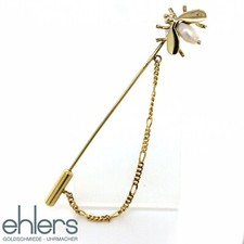 Anstecknadel perle gold gebraucht kaufen  Bremen