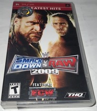 WWE SmackDown vs Raw 2009 feat. ECW Sony PSP Greatest Hits Completo Testado comprar usado  Enviando para Brazil