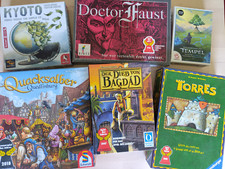 Brettspiele set gesellschaftss gebraucht kaufen  Leipzig