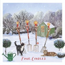 Christmas cards cats for sale  RADSTOCK