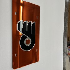 Usado, Placa de licença Philadelphia Flyers Premium corte a laser etiqueta, acrílico espelhado... comprar usado  Enviando para Brazil