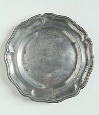 Assiette étain 18ème d'occasion  Matour