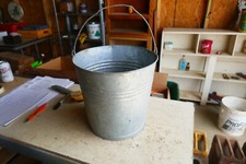 Vintage solid galvanized for sale  Bruce