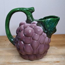 Vintage majolica jug for sale  LONDON