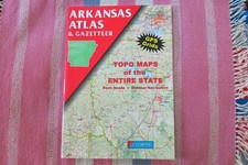Arkansas atlas gazetteer for sale  Geneva
