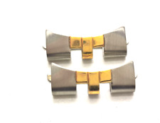 ULTRA RARE ROLEX END LINKS STAINLESS GOLD 487J 17MM FINALI FOR JUBILEE comprar usado  Enviando para Brazil