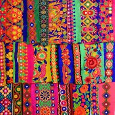 Embroidered sari trims for sale  SHREWSBURY