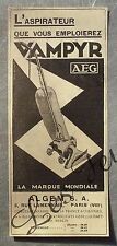 Publicité aspirateur vampyr d'occasion  Beaumont-de-Lomagne