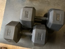 Wolverson hex dumbbells for sale  STAFFORD