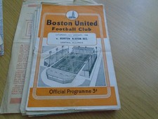 Boston united burton for sale  UK
