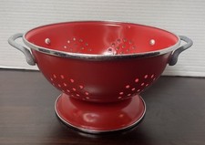 Red enameled vegetable for sale  Florence
