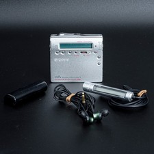 Sony MD Walkman MZ-R900 Plateado Portátil Mini Reproductor de Disco Grabadora Probado Funcionando segunda mano  Embacar hacia Mexico