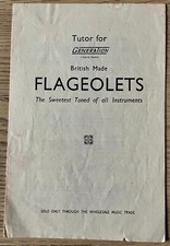 Tutor generation flageolet for sale  NORTH SHIELDS