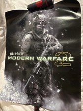 SUPER RARO Original 2009 Call Of Duty Modern Warfare 2 COD MW2 Pôster de Videogame comprar usado  Enviando para Brazil