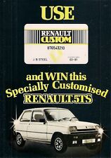 Renault custom card for sale  UK