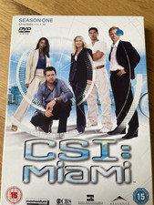 Csi miami dvd for sale  LEICESTER