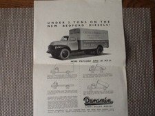 Bedford lorry brochure for sale  ROYSTON